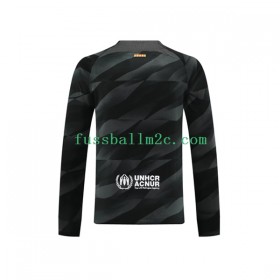 Fußballtrikots FC Barcelona Torwart Auswärts Trikotsatz 2023-2024 Langarm